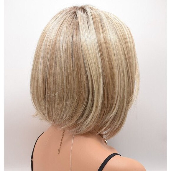 STRAIGHT TO CAMERA Wig by RAQUEL WELCH, RL19/23SS Shaded Biscuit, Hand-Tied, NEW main image 6